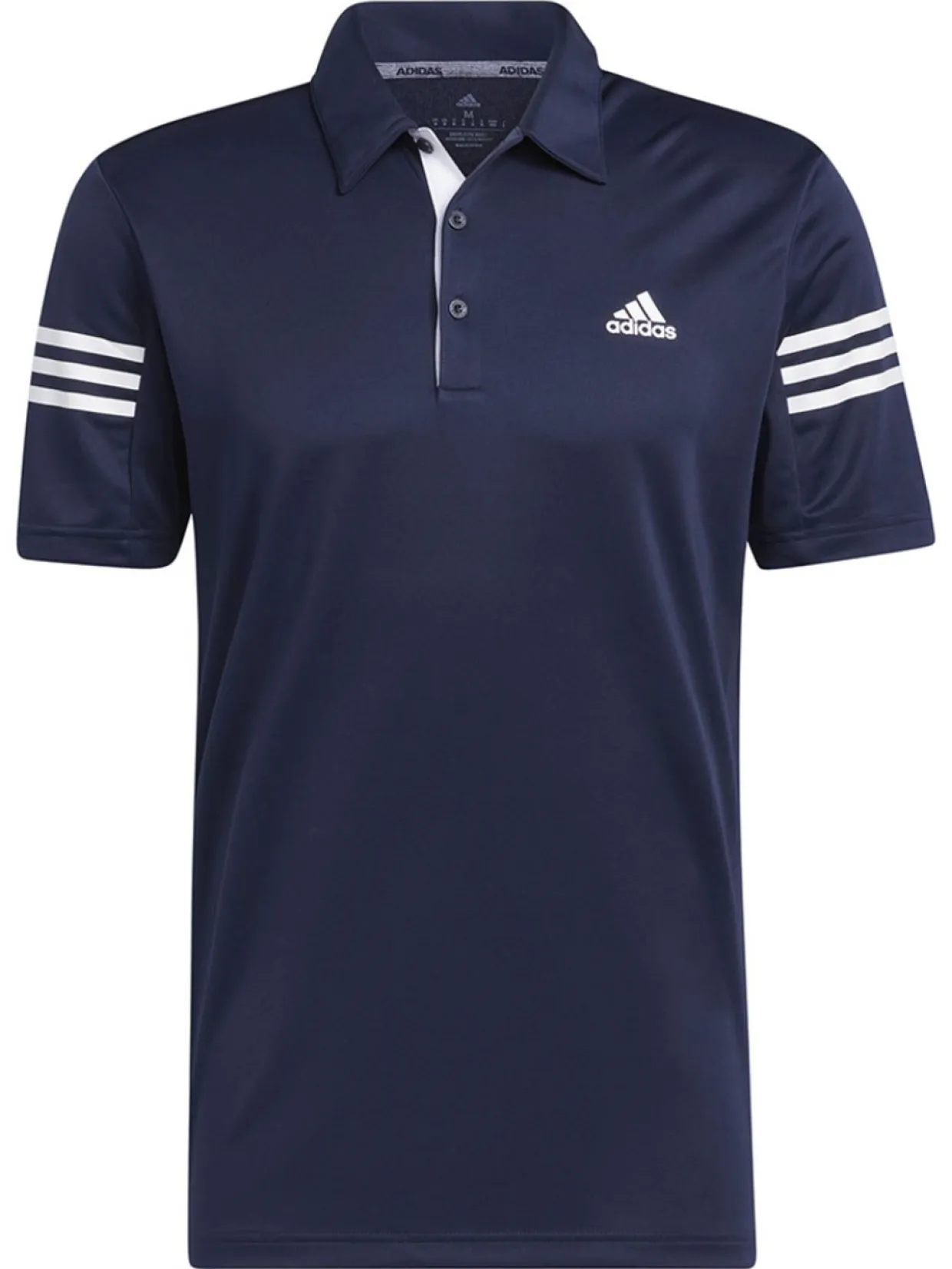 Adidas 3-Stripe Polo Shirt - Collegiate Navy