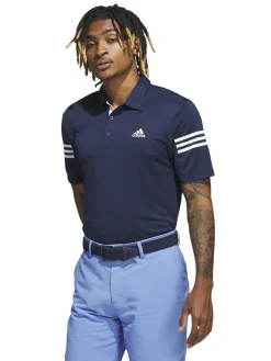 Adidas 3-Stripe Polo Shirt - Collegiate Navy