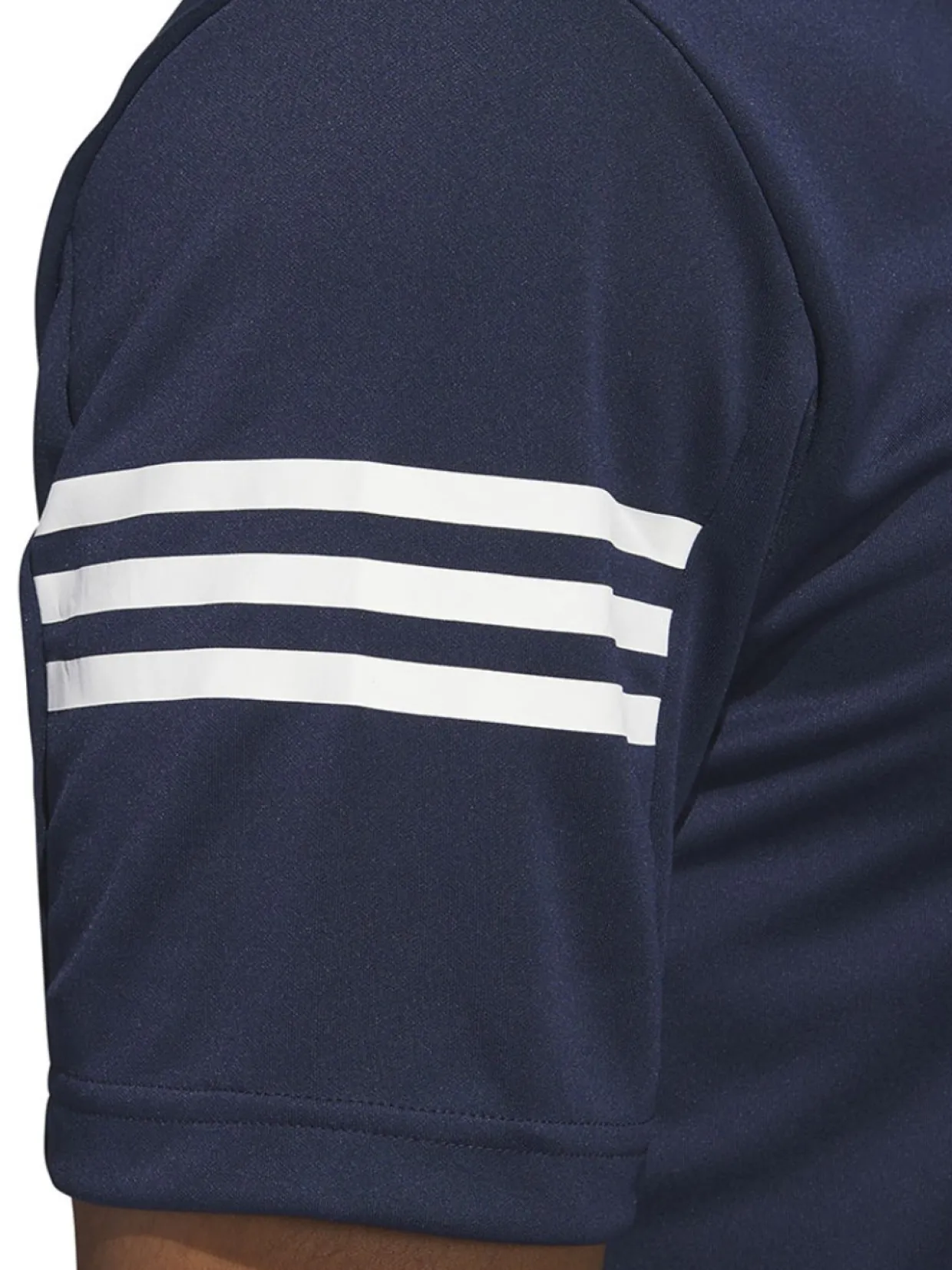 Adidas 3-Stripe Polo Shirt - Collegiate Navy