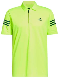 Adidas 3-Stripe Polo Shirt - Lucid Lemon