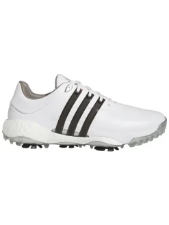 Adidas Tour360 22 Golf Shoes - Ftwr White/Core Black/Silver Met.