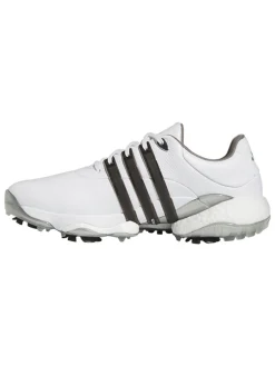 Adidas Tour360 22 Golf Shoes - Ftwr White/Core Black/Silver Met.