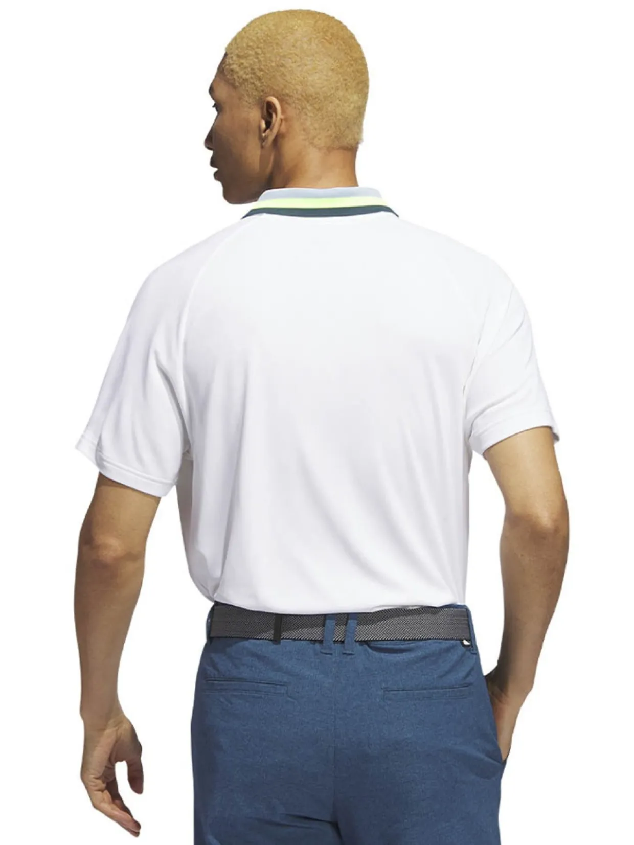 Adidas Ultimate365 Tour Heat.Rdy Polo Shirt - White