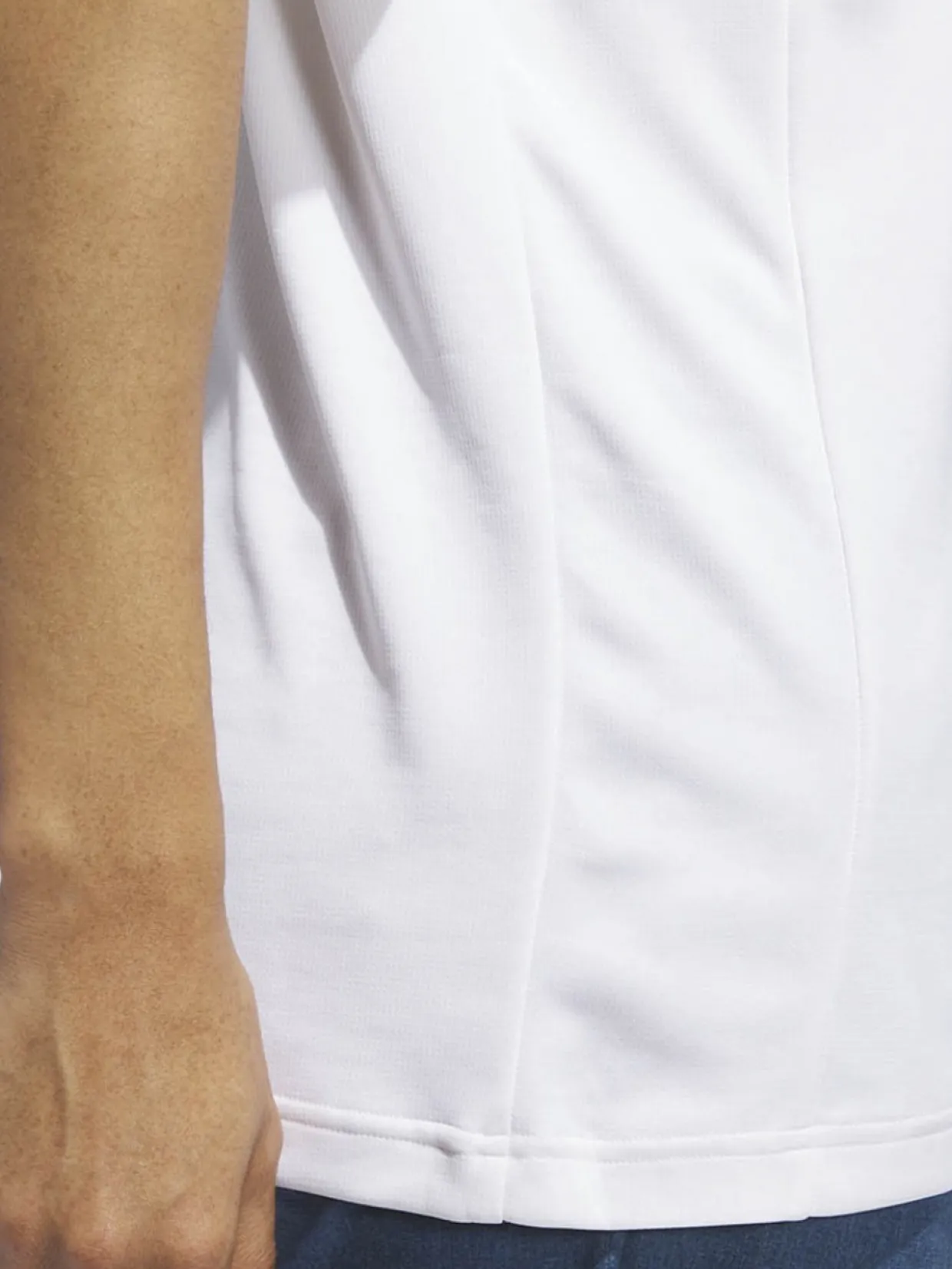 Adidas Ultimate365 Tour Heat.Rdy Polo Shirt - White