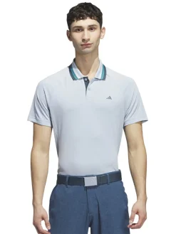 Adidas Ultimate365 Tour Heat.Rdy Polo Shirt - Wonder Blue