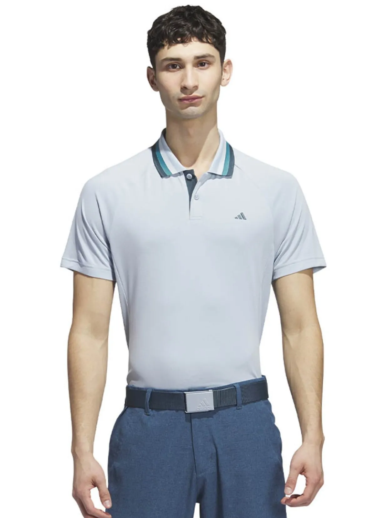 Adidas Ultimate365 Tour Heat.Rdy Polo Shirt - Wonder Blue