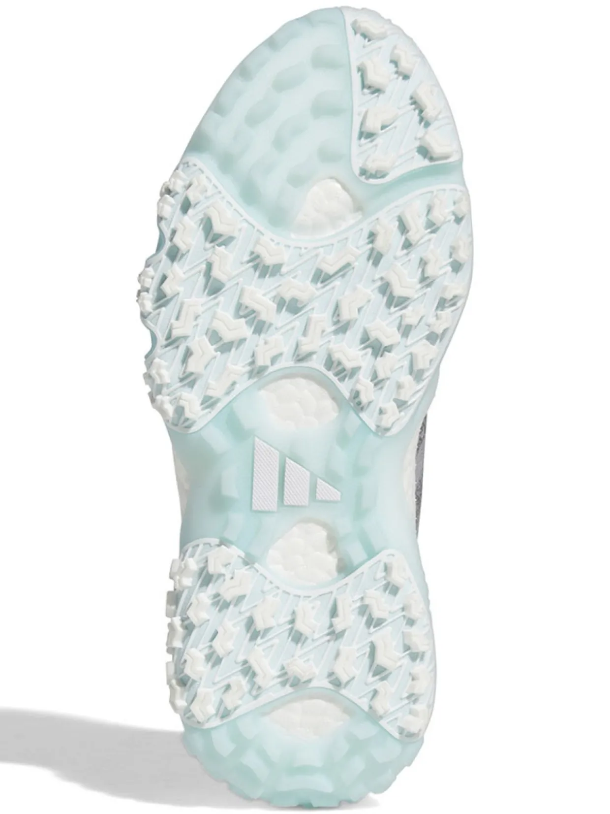 Adidas Women'S Codechaos 22 Golf Shoes - Grey One/Silver Metallic/Almost Blue