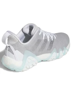 Adidas Women'S Codechaos 22 Golf Shoes - Grey One/Silver Metallic/Almost Blue