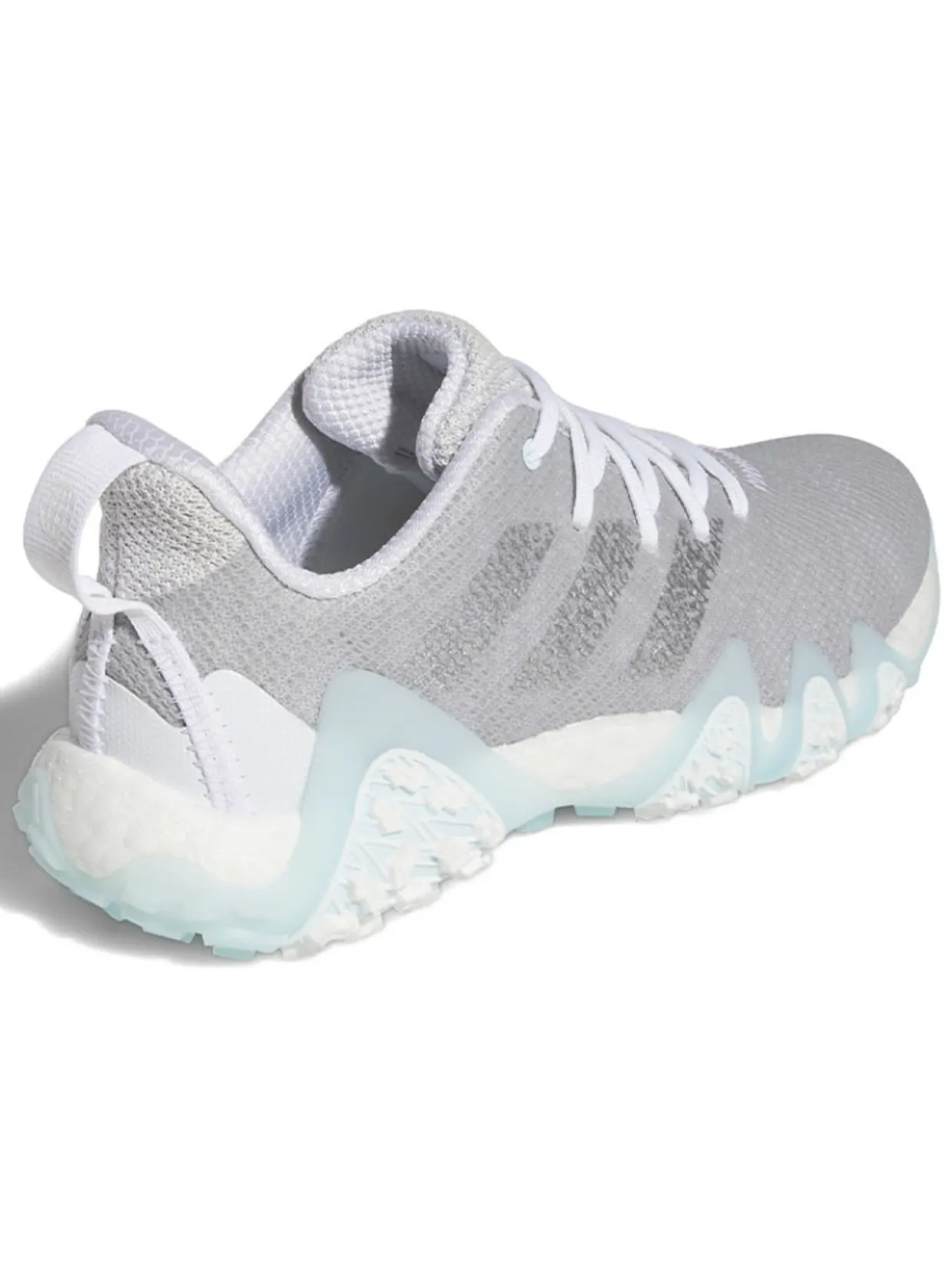 Adidas Women'S Codechaos 22 Golf Shoes - Grey One/Silver Metallic/Almost Blue