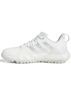 Adidas Women'S Codechaos 22 Golf Shoes - Ftwr White/Silver Metallic/Bliss Lilac