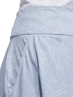 Adidas Women'S Essentials Printed Golf Skort - Wonder Blue