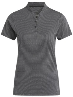 Adidas Women'S Essentials Dot Polo Shirt - Black/White