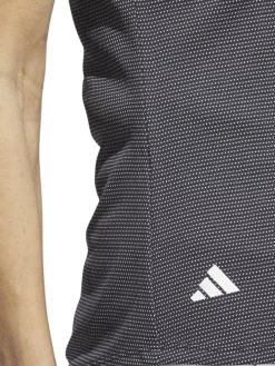 Adidas Women'S Essentials Dot Polo Shirt - Black/White