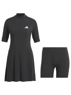 Adidas Women'S Made With Nature Golf Dress - Black