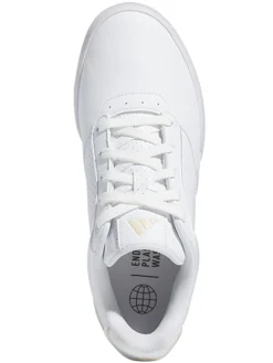 Adidas Women'S Retrocross Spikeless Golf Shoes - Ftwr White/Sand Strata/Gum