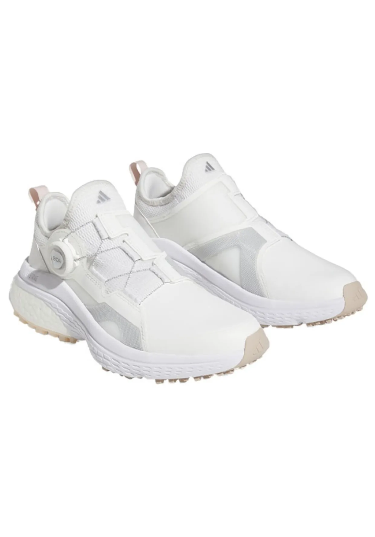 Adidas Women'S Solarmotion Boa Golf Shoes - Ftwr White/Silver Met./Wonder Quartz