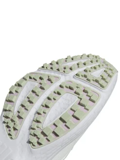 Adidas Women'S Solarmotion Golf Shoes - Ftwr White/Silver Metallic/Linen Green
