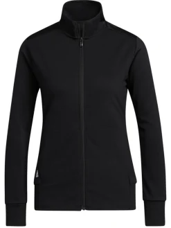 Adidas Women'S Textured Full-Zip Jacket - Black