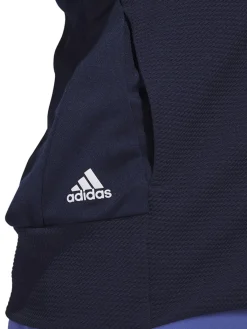 Adidas Women'S Textured Full-Zip Jacket - Collegiate Navy