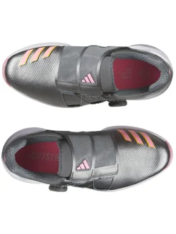 Adidas Women'S Zg23 Boa Lightstrike Golf Shoes - Dark Silver Met/Solar/Beam Pink