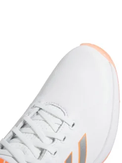 Adidas Women'S Zg23 Lightstrike Golf Shoes - Ftwr White/Silver Met./Coral Fusion