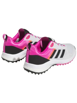 Adidas Women'S Zoysia Golf Shoes - Dash Grey/Core Black/Lucid Fuchsia