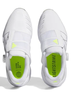 Adidas Zg23 Boa Lightstrike Golf Shoes - Cloud White/Silver Metallic/Lucid Lemon
