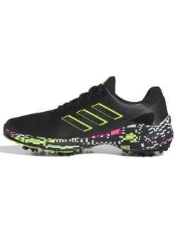 Adidas Zg23 Glitch Golf Shoes - Core Black/Lucid Lemon