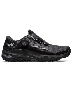 Asics Gel Kayano Ace Boa 2 Golf Shoes - Black/Black