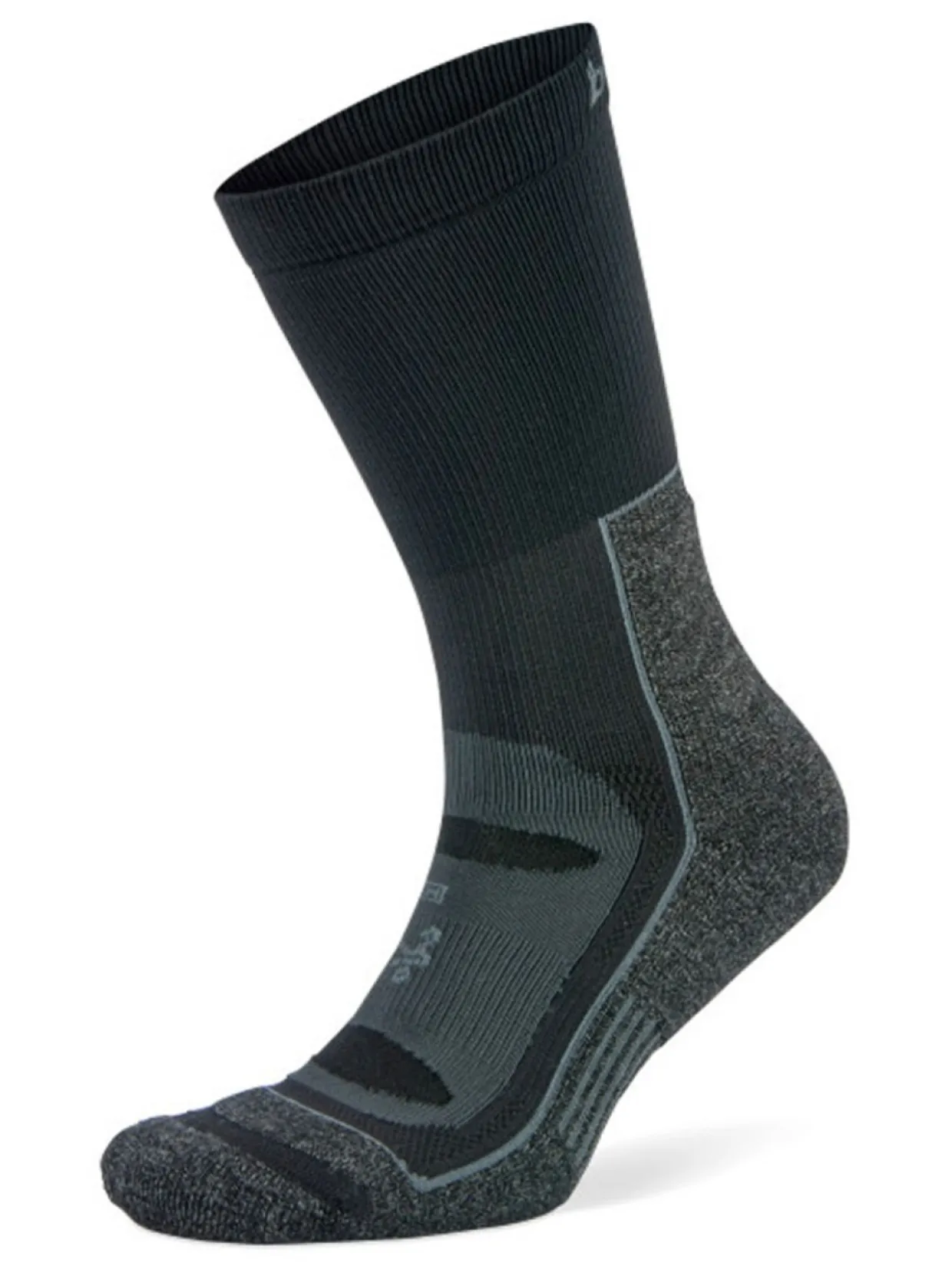 Balega Blister Resistant Crew Socks - Grey/Black