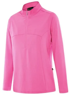 Birdee Sport Women'S Breeze Uv Long Sleeve Top - Pink