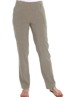 Birdee Sport Women'S Techno Slide On Long Pant - Taupe