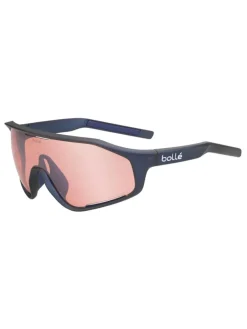 Bolle Shifter Sunglasses - Crystal Navy Matte W/ Phantom Vermillon Gun