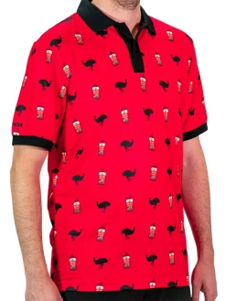 Bush Chook Filthy Chook Polo - Multi