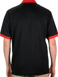 Bush Chook Shield Polo - Black