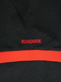 Bush Chook Shield Polo - Black