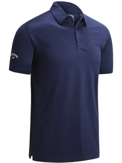 Callaway Swingtech Solid Polo - Peacoat