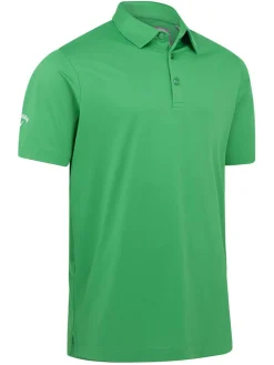 Callaway Swingtech Solid Polo - Golf Green