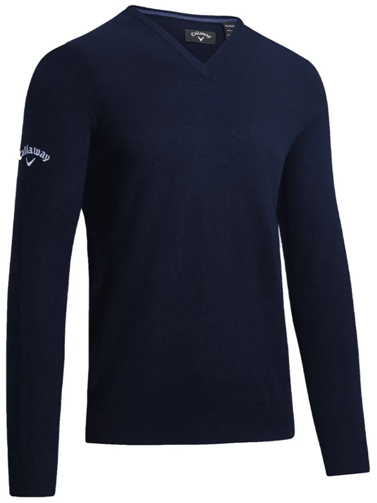Callaway V-Neck Merino Sweater - Dark Navy