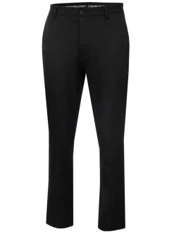 Calvin Klein Bullet Regular Fit Stretch Trouser - Black