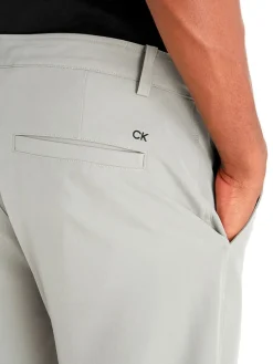 Calvin Klein Bullet Regular Fit Stretch Trouser - Cameo Green