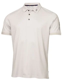 Calvin Klein Concord Polo - Pale Silver Marl