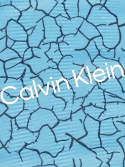 Calvin Klein Fracture Print Polo - Boy Blue