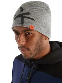Calvin Klein Large Monogram Reversible Beanie