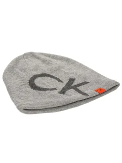 Calvin Klein Large Monogram Reversible Beanie