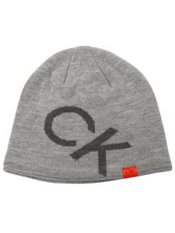 Calvin Klein Large Monogram Reversible Beanie