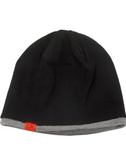 Calvin Klein Large Monogram Reversible Beanie