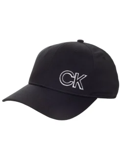 Calvin Klein Logo Cap - Black/White