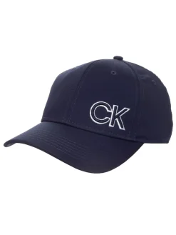 Calvin Klein Logo Cap - Navy/White