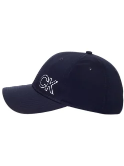 Calvin Klein Logo Cap - Navy/White